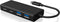 ICY BOX IB-HUB1426-CPD USB-C (USB 3.2 Gen 2) multiport hub 4 poorten Zwart