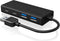 ICY BOX IB-HUB1426-U3 USB 3.2 Gen 1-hub 4 poorten Zwart