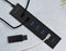 ICY BOX IB-HUB1700-U3 USB 3.2 Gen 1 (3.1 Gen 1) Type-A 5000 Mbit/s Zwart