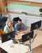 ICY BOX IB-MS505-T Monitor-tafelbeugel 3-voudig 25,4 cm (10) - 81,3 cm (32) Draaibaar, In hoogte verstelbaar, Kantelbaar, Zwenkbaar