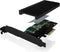 ICY BOX IB-PCI208-HS interfacekaart/-adapter Intern M.2