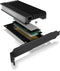 ICY BOX IB-PCI214M2-HSL, PCIe-Karte, 1x M.2 PCIe (NVMe) SSD zu PCIe 4.0 x4 über M-Key So 1 poort PCI Express x4 adapter