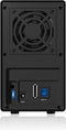 ICY BOX IB-RD3620SU3 disk array Desktop Zwart