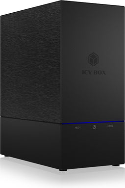 ICY BOX IB-RD3621-C31 disk array Desktop Zwart