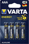 Batterij varta energy 4xaaa | 10 stuks