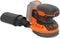 Black & Decker BDCROS18N - Excentrische schuurmachine - Stofopvangzak en schuurgaas - Oranje Zwart