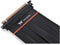 Thermaltake PCI-E 4.0 Extender - Riser cable - 60cm - Zwart