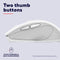 Trust Nito - Draadloze muis - Stille muis 2200 DPI - Wit