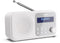 Sharp DR-P420 - Draagbare Radio - DAB DAB+ FM Bluetooth 5.0 - Wit