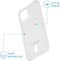 iMoshion Hoesje Geschikt voor iPhone 11 Pro Hoesje Met Pasjeshouder - iMoshion Softcase Backcover met pashouder - Transparant