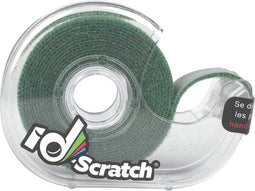 ID-Scratch - Klittenband - rol 2m x 2cm - donkergroene kleur