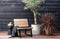 WOOOD Banco Tuinstoel - Hout/Metaal - Nature - 78x68x82