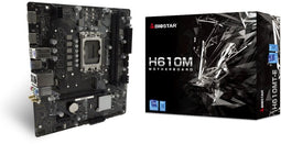 Biostar H610MT-E - Micro-ATX Moederbord - Intel H610 Chipset - 64GB Geheugenondersteuning - Socket 1700