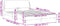 vidaXL - Bedframe - met - hoofdbord - kunstleer - cappuccinokleurig - 140x200 - cm