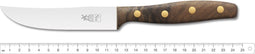 Robert Herder KS Steakmes - RVS - Fijne Kartel - Lemmet 13 cm - Heft Walnotenhout