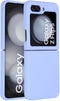Accezz Liquid Silicone Backcover - Samsung Galaxy Z Flip 5 - Schokabsorberend - Paars