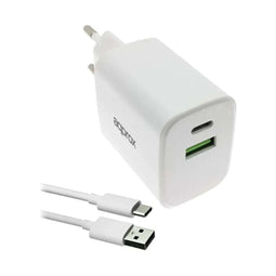 Approx! APPUSBWALL35W - Oplader - USB-C en USB-A - EU-stekker