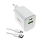 Approx! APPUSBWALL35W - Oplader - USB-C en USB-A - EU-stekker