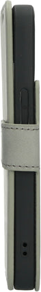 Mobiparts iPhone 13 Pro - Classic Wallet Case - Ruimte voor pasjes - Granite Grey