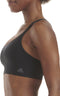 Adidas Scoop Lounge Bra - Sport - Innovatieve ribstof - Zwart