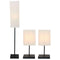 Home ESPRIT - Vloerlamp - Hout - Bruin (3 Onderdelen)