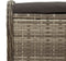 vidaXL - Tuinkruk - met - kussen - 58x46x46 - cm - poly - rattan - grijs