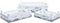 Set decoratieve dozen DKD Home Decor Hout Spiralen Mediterrane (42 x 29 x 12 cm)