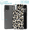 iMoshion Hoesje Geschikt voor Samsung Galaxy A12 Hoesje Siliconen - iMoshion Design hoesje - Goud / Zwart / Golden Leopard