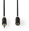 Nedis CABW22050AT100 - Kabel 3.5mm analoog - Grijs