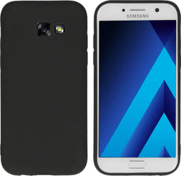iMoshion Hoesje Geschikt voor Samsung Galaxy A5 (2017) Hoesje Siliconen - iMoshion Color Backcover - Zwart