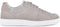 PS Poelman BARI - Lage Suède Sneakers met Witte Zool - Licht Grijs - Maat 42