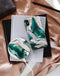 iDeal Of Sweden Backcase Hoesje Golden Jade Marble iPhone XS Max