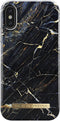 IDEAL OF SWEDEN, Hoesje Geschikt voor Apple iPhone X/XS Fashion Port Laurent Marbre, Zwart