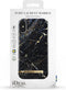 IDEAL OF SWEDEN, Hoesje Geschikt voor Apple iPhone X/XS Fashion Port Laurent Marbre, Zwart