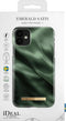 iDeal of Sweden - iPhone 11 Hoesje - Fashion Back Case Emerald Satin