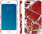 iDeal of Sweden iPhone 8 Plus / 7 Plus Fashion Back Case Scarlet Red Marble