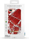 iDeal of Sweden iPhone 8 Plus / 7 Plus Fashion Back Case Scarlet Red Marble