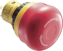 Idec AB6E-3BV02PRM Noodstopschakelaar 250 V/AC 3 A 2x NC IP65 1 stuk(s)