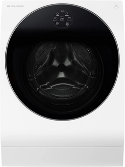 LG Signature LSWD100X - Was-droogcombinatie 12 kg wassen 7 kg drogen 1550 tpm AI Wash Stoomfunctie Wit