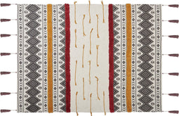 AMBALA - Plaid - Multicolor - 130 x 180 cm - Katoen