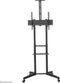 Neomounts FL50-550BL1 - Vloerstandaard - Mobiele steun voor flat screens tot 70