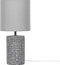 IDER - Tafellamp - Grijs - Keramiek