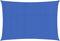 vidaXL - Zonnezeil - 160 - g/m² - 2x4,5 - m - HDPE - blauw