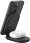 Belkin BoostCharge 2-in-1 - Magnetische Inklapbare Draadloze Lader met Qi2 15W - Zwart
