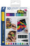 STAEDTLER Lumocolor permanent pen F 318 - etui met 10 kleuren