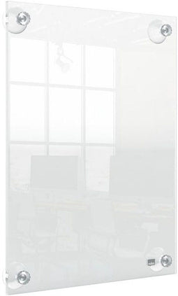 Infobord Nobo Premium Plus A4 acryl wand verplaatsbaar | 10 stuks