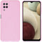iMoshion Hoesje Geschikt voor Samsung Galaxy A12 Hoesje Siliconen - iMoshion Color Backcover - Roze