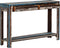 vidaXL - Wandtafel - vintage - stijl - 118x30x80 - cm - massief - hout