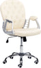 PRINCESS - Bureaustoel - Beige - Kunstleer