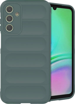 imoshion Hoesje - Geschikt voor Samsung Galaxy A15 (5G) / A15 (4G) - EasyGrip Backcover - Donkergroen